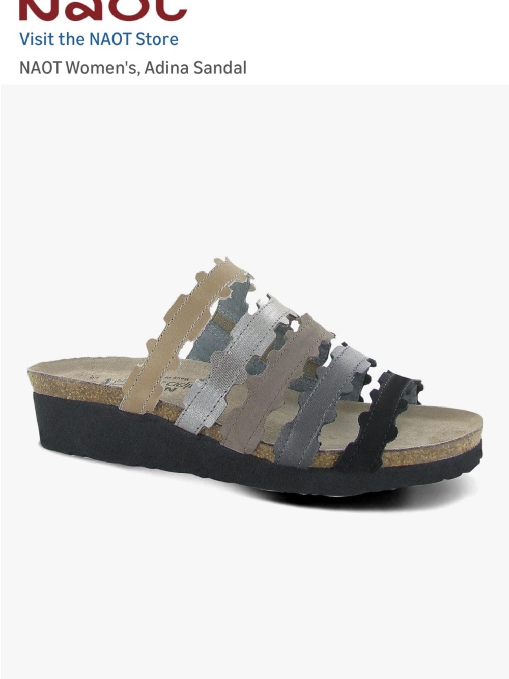 Naot Adina Sandals Size 38